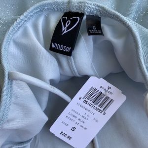 Brand new light blue shimmery dress. WINDSOR SMALL